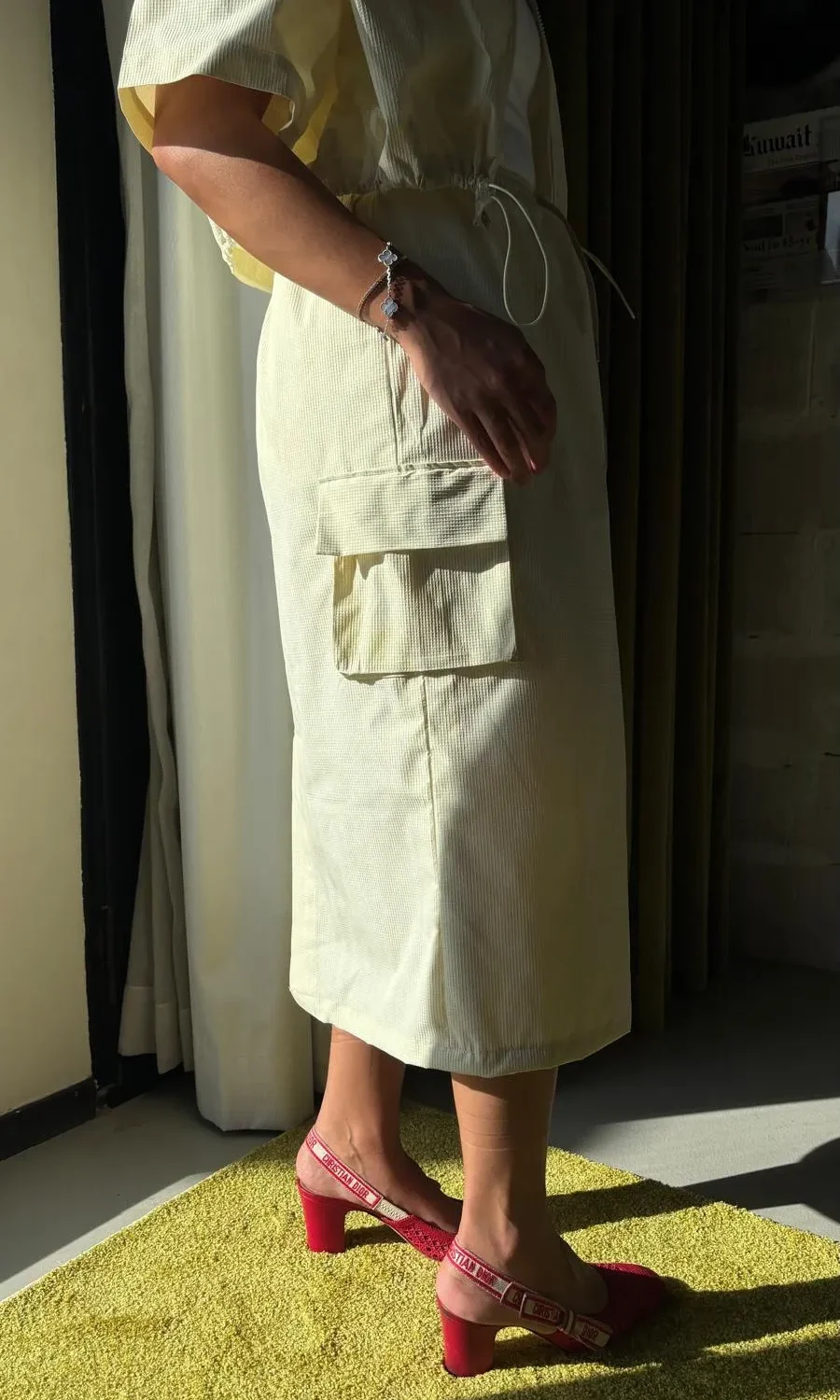 Butter Aura Sets - Luxury Kuwaiti Fashion by Sarah Alsaleh (Image 2)