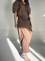 Mocha aura sets - Luxury Kuwaiti Fashion by Sarah Alsaleh (Image 6)