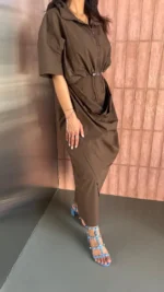 Mocha aura sets - Luxury Kuwaiti Fashion by Sarah Alsaleh (Image 2)