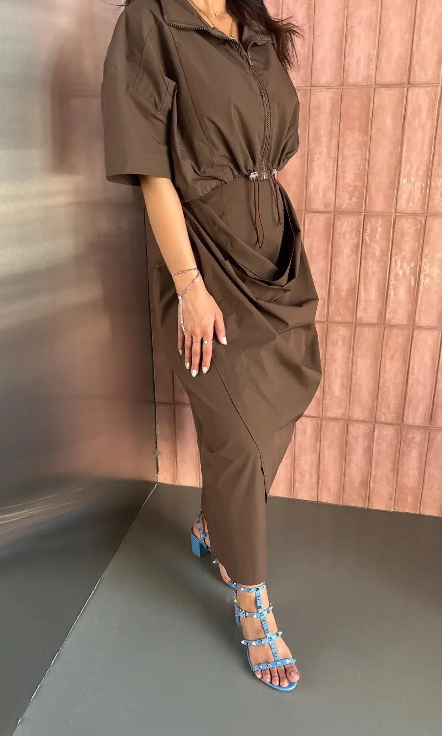 Mocha aura sets - Luxury Kuwaiti Fashion by Sarah Alsaleh (Image 2)