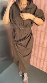 Mocha aura sets - Luxury Kuwaiti Fashion by Sarah Alsaleh (Image 5)