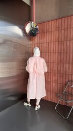 Rose Trenchi Jacket - Luxury Kuwaiti Fashion by Sarah Alsaleh (Image 3)